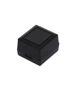 Black-Ring-Earring-closed-Jewellery Box - Ambassador - HB1-finer-packaging