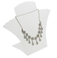 Flat Multi-Necklace Display - Clear