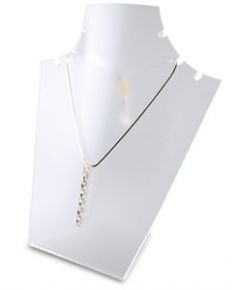 Large Formed Necklace Display - Clear
